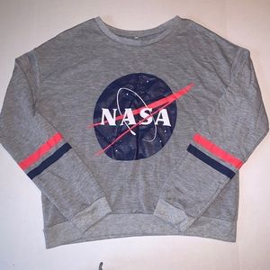 NWOT NASA Cropped Sweater - Sz Medium